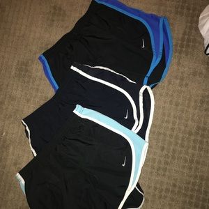 Nike dry fit running shorts